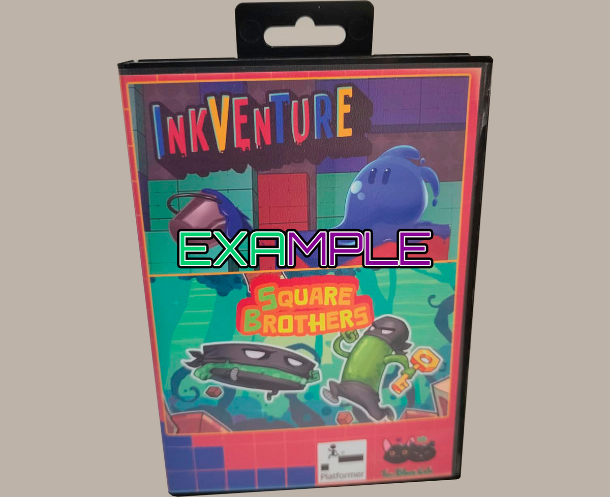 Replacement Plastic Box for Mega Drive