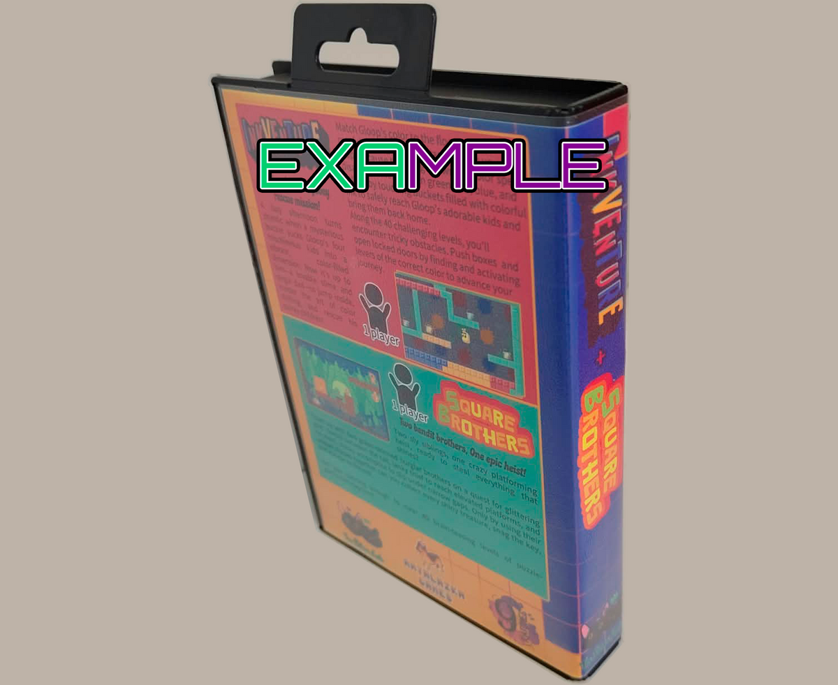 Replacement Plastic Box for Mega Drive