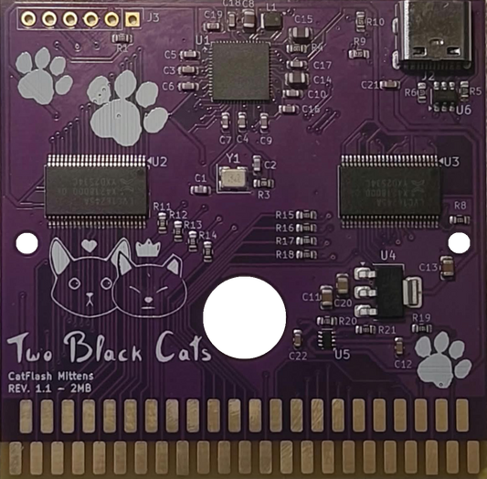CatFlash Mittens (2MB cartridge compatible with GameGear)
