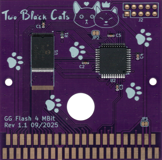 CatFlash Mittens (4Mbit GameGear Flash Cartridge)