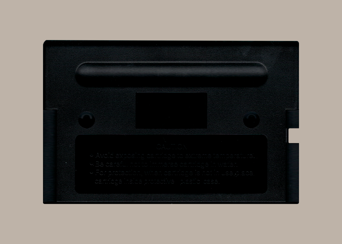 Cartridge Shell for Mega Drive
